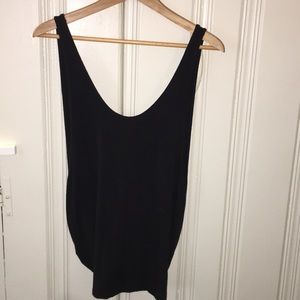 Super soft low back tank